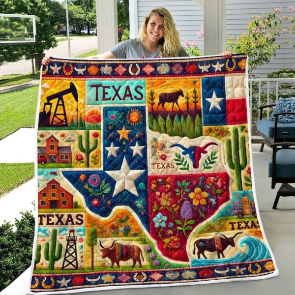 Best Texas Design Quilt TXQ136