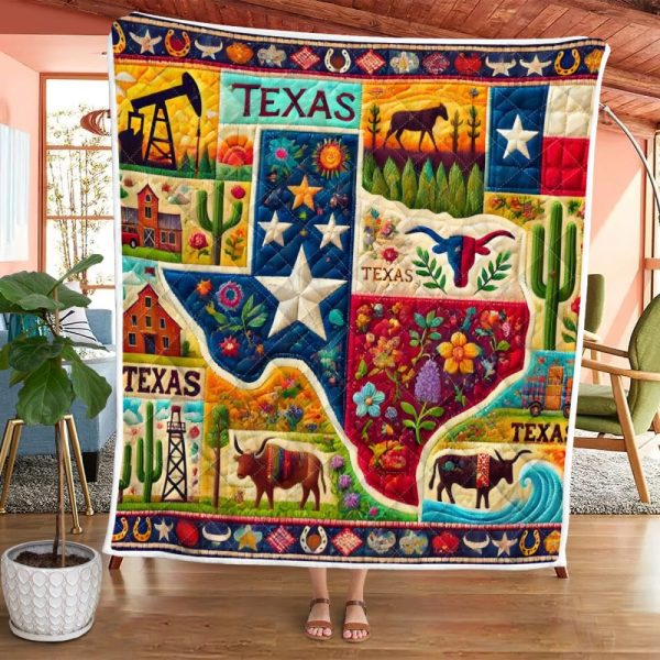 Best Texas Design Quilt TXQ136 - Image 2