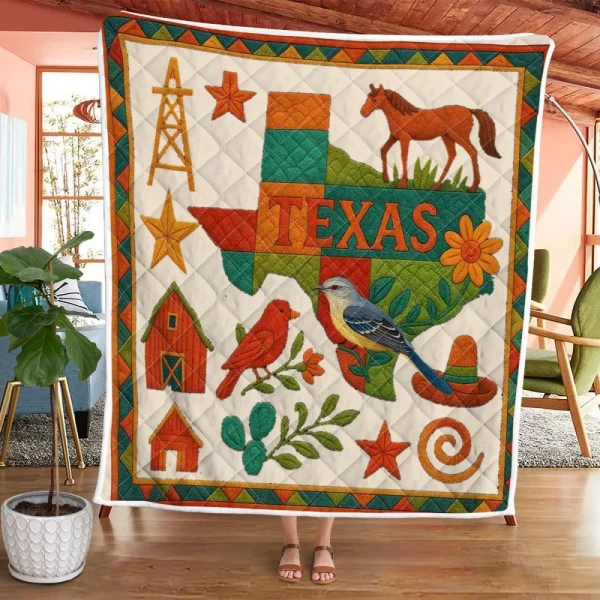 Best Texas Design Quilt TXQ19 - Image 24