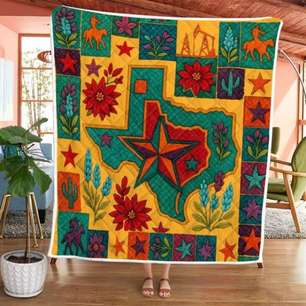 Best Texas Design Quilt TXQ26 - Image 21