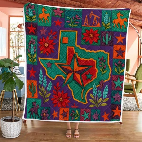 Best Texas Design Quilt TXQ26 - Image 15