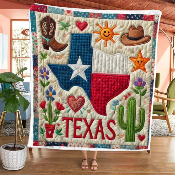 Best Texas Design Quilt TXQ100 - Image 3