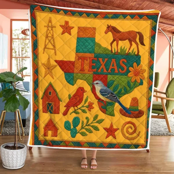 Best Texas Design Quilt TXQ19 - Image 39
