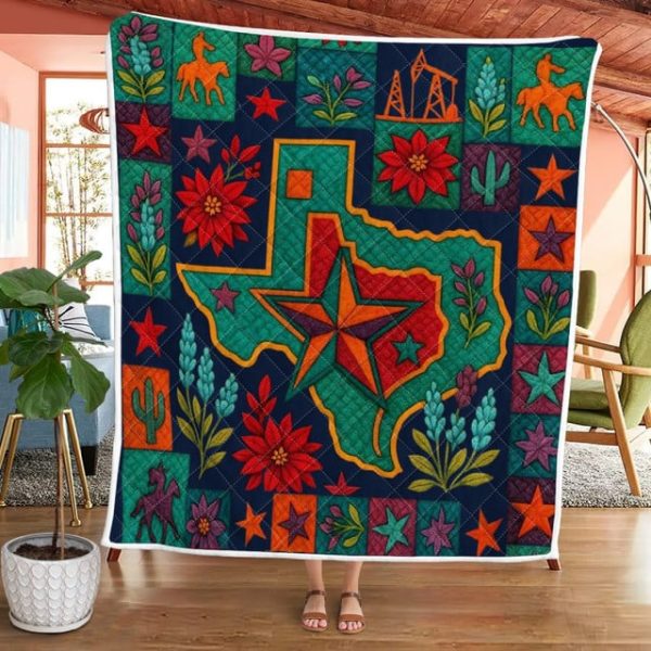 Best Texas Design Quilt TXQ26 - Image 54