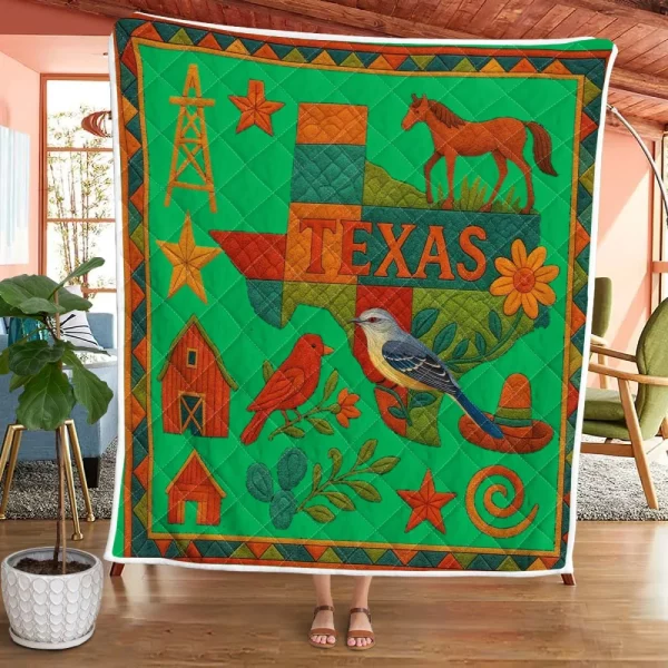 Best Texas Design Quilt TXQ19 - Image 15