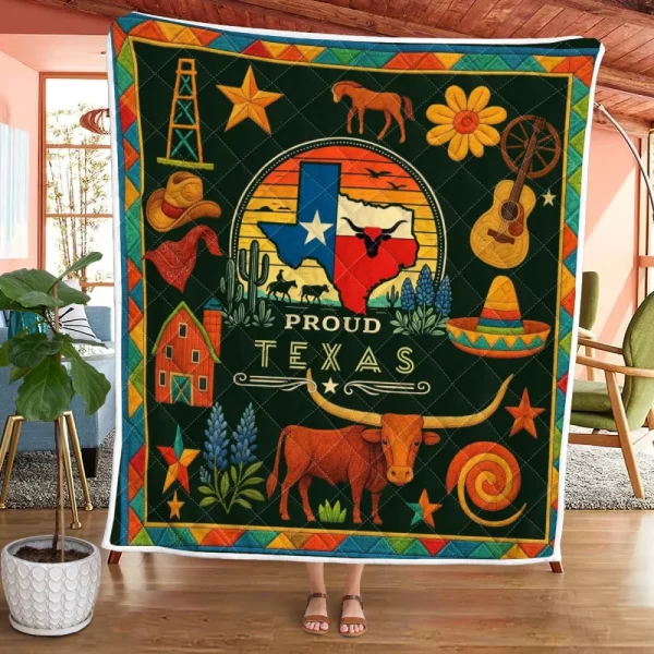 Best Texas Design Quilt TXQ20 - Image 55