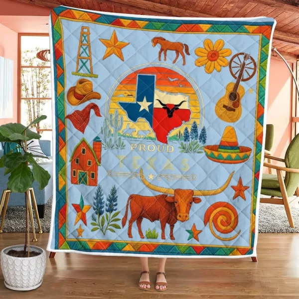 Best Texas Design Quilt TXQ20 - Image 17
