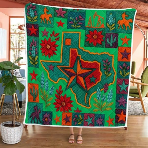 Best Texas Design Quilt TXQ26 - Image 45