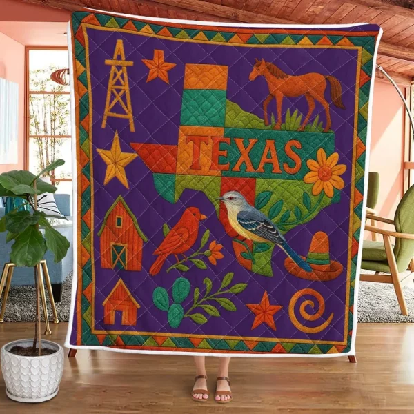 Best Texas Design Quilt TXQ19 - Image 45