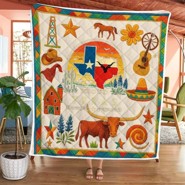 Best Texas Design Quilt TXQ20 - Image 23