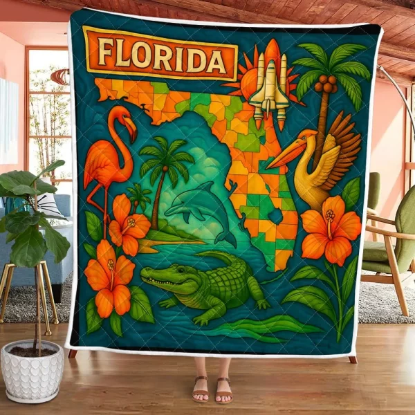 Best Texas Design Quilt FL50 - Image 3