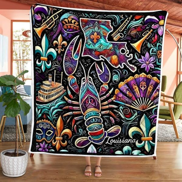 Best Louisiana Design Quilt LA57