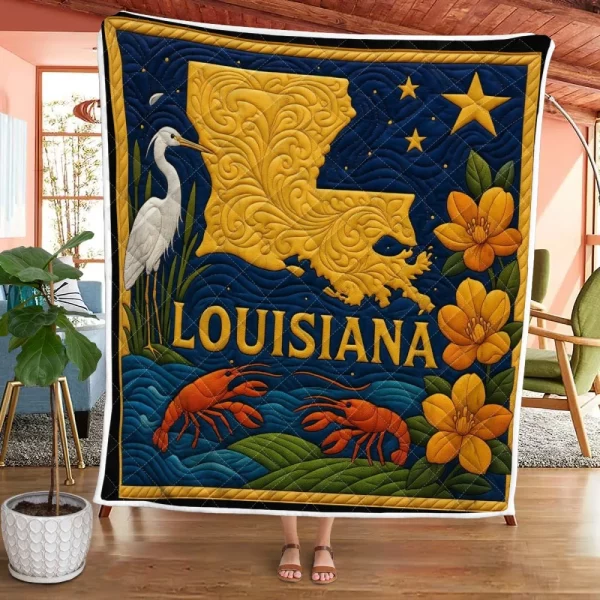 Best Louisiana Design Quilt LA52