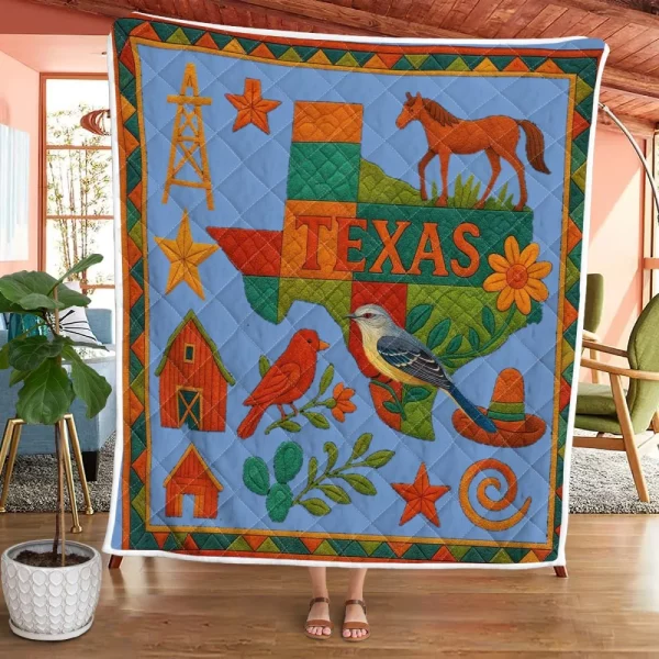 Best Texas Design Quilt TXQ19 - Image 33