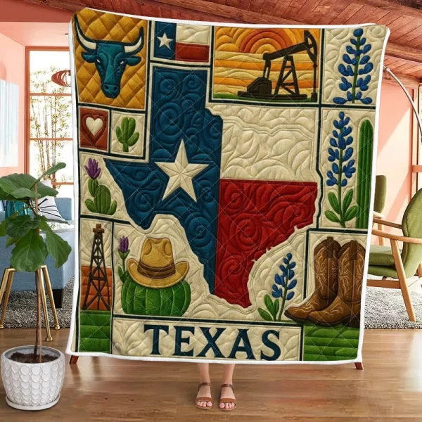 Best Texas Design Quilt TXQ54 - Image 2