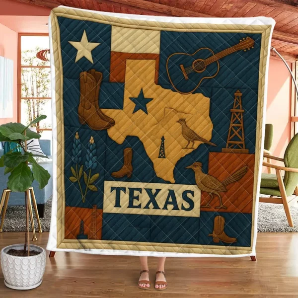 Best Texas Design Quilt TXQ106 - Image 3