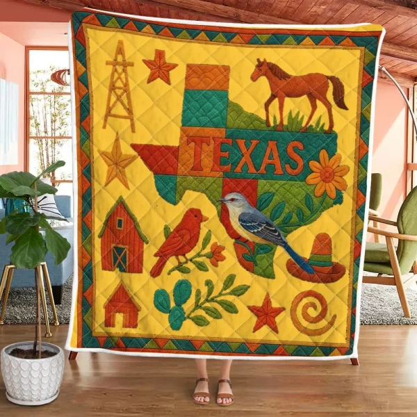 Best Texas Design Quilt TXQ19 - Image 36