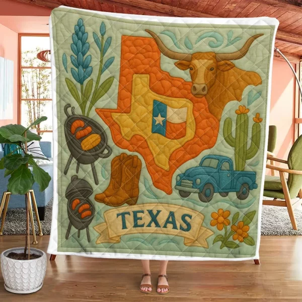 Best Texas Design Quilt TXQ104 - Image 3