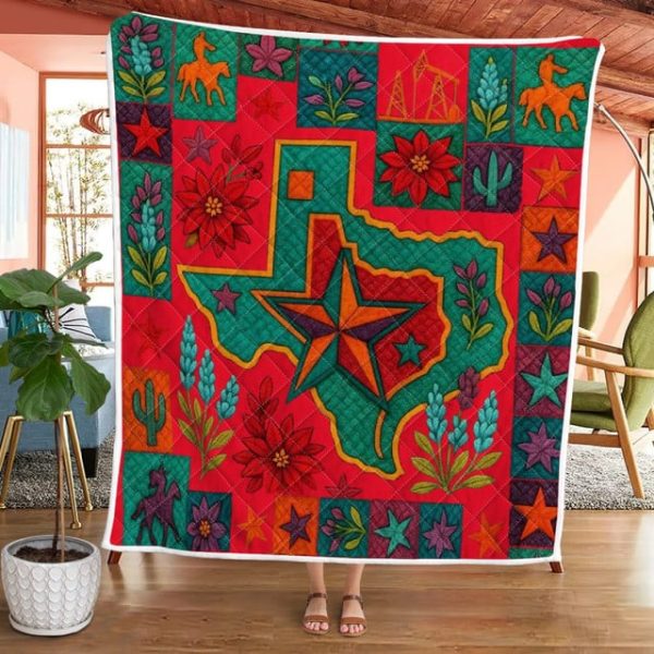 Best Texas Design Quilt TXQ26 - Image 30