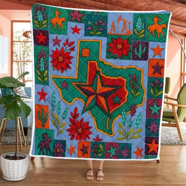 Best Texas Design Quilt TXQ26 - Image 27
