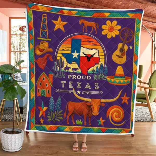 Best Texas Design Quilt TXQ20 - Image 43