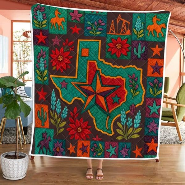Best Texas Design Quilt TXQ26 - Image 18