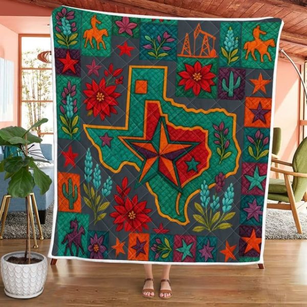 Best Texas Design Quilt TXQ26 - Image 9
