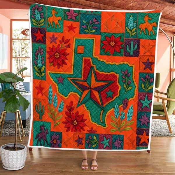 Best Texas Design Quilt TXQ26 - Image 33