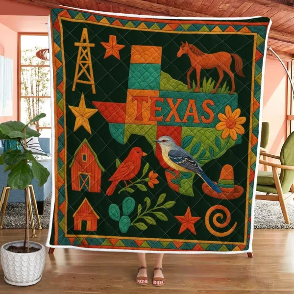 Best Texas Design Quilt TXQ19 - Image 57