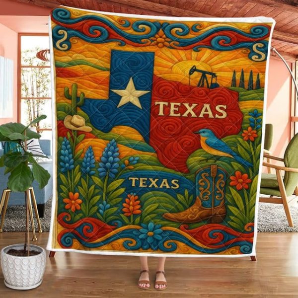 Best Texas Design Quilt TXQ40 - Image 2