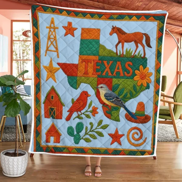 Best Texas Design Quilt TXQ19 - Image 18