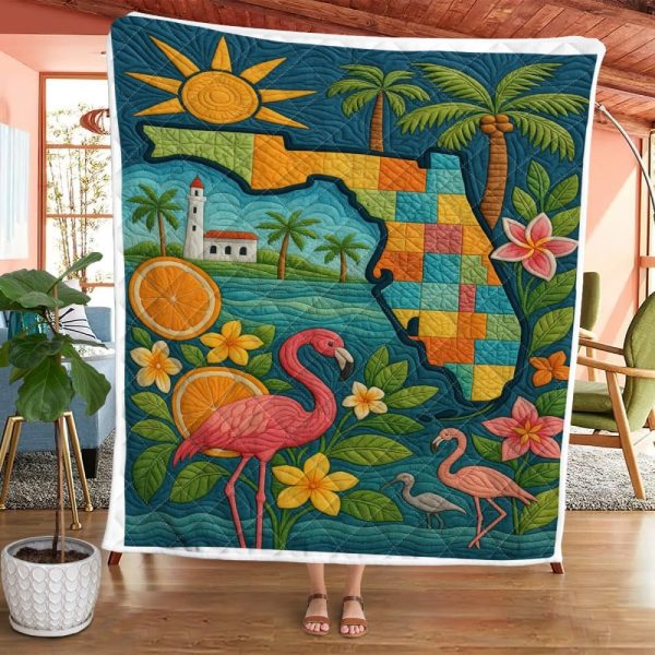 Best Texas Design Quilt FL48 - Image 3