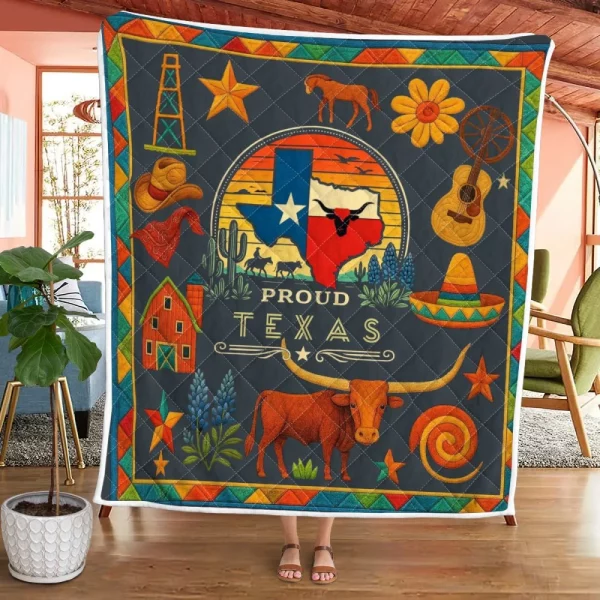 Best Texas Design Quilt TXQ20 - Image 50