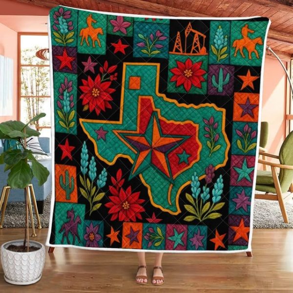 Best Texas Design Quilt TXQ26 - Image 57