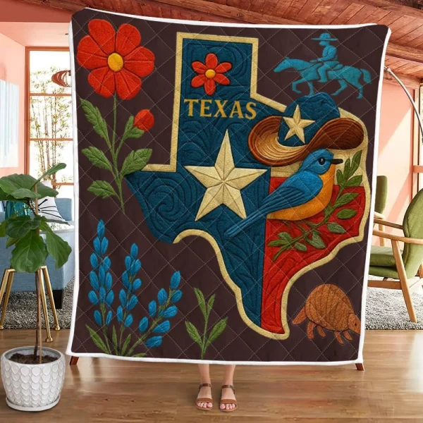 Best Texas Design Quilt TXQ15 - Image 42