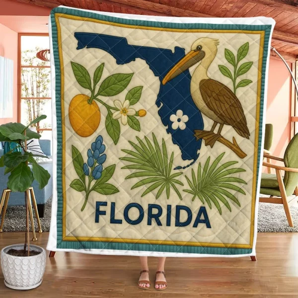 Best Texas Design Quilt FL49 - Image 3
