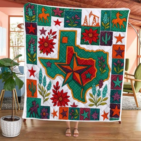 Best Texas Design Quilt TXQ26 - Image 6