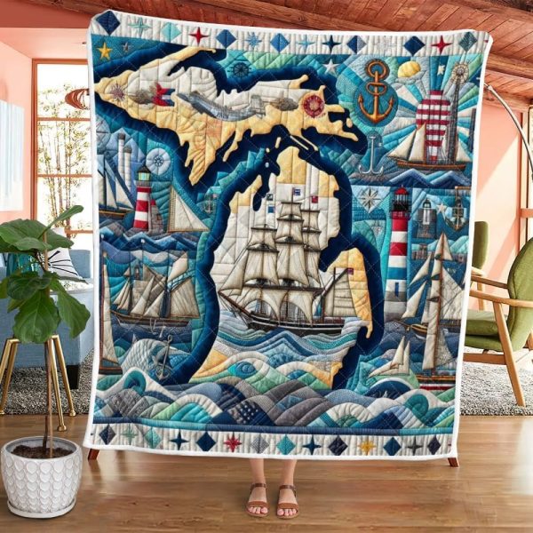 Best Michigan Design Quilt MCG1 - Image 2