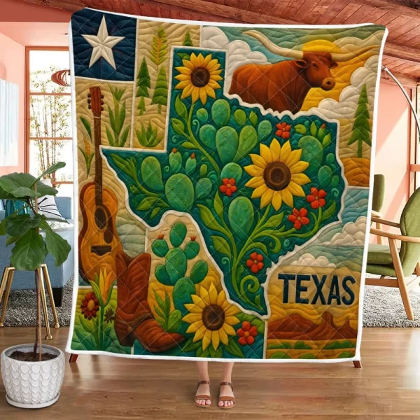 Best Texas Design Quilt TXQ137 - Image 3