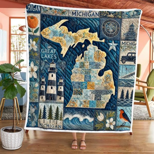 Best Michigan Design Quilt MCG2 - Image 2