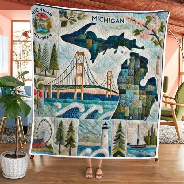 Best Michigan Design Quilt MCG3 - Image 2