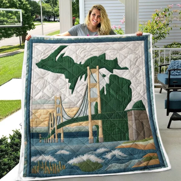 Best Michigan Design Quilt MCG63