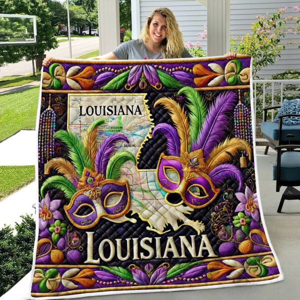 Best Louisiana Design Quilt LA01