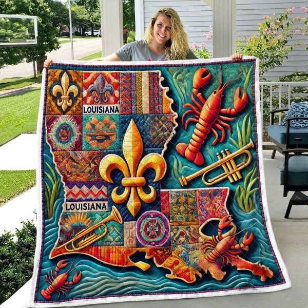 Best Louisiana Design Quilt LA14