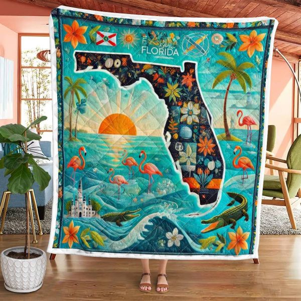 Best Florida Design Quilt FL84 - Image 2