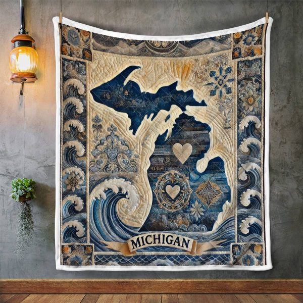 Best Michigan Design Quilt MCG37 - Image 3