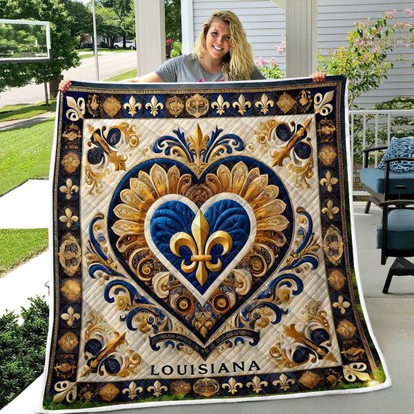 Best Louisiana Design Quilt LA64