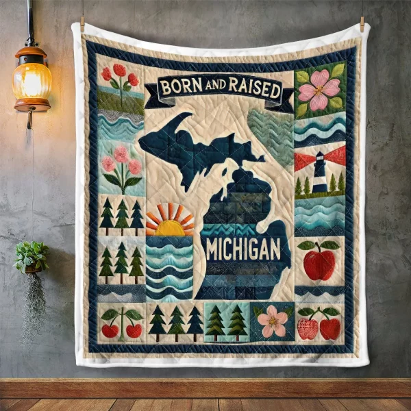 Best Michigan Design Quilt MCG74 - Image 2