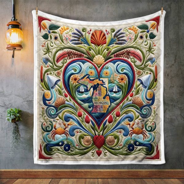Best Michigan Design Quilt MCG91 - Image 3