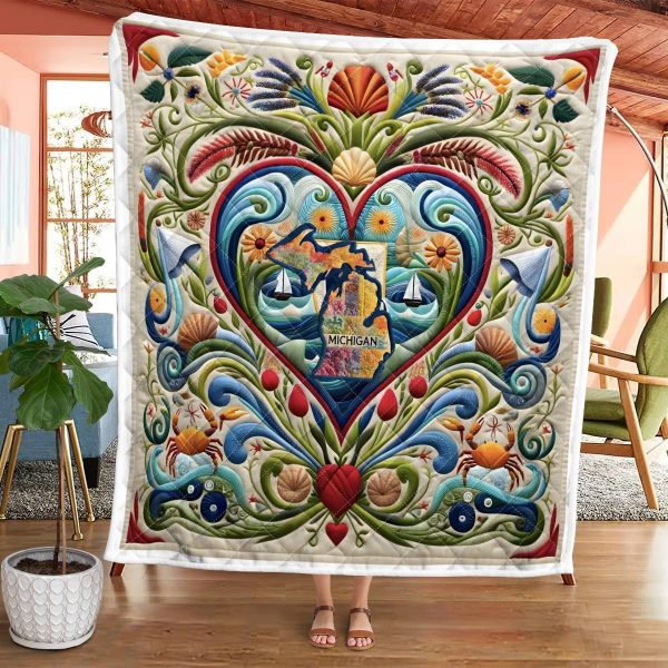 Best Michigan Design Quilt MCG91 - Image 2